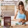 Wormwood Black Walnut Cloves 240 Softgels,18-in-1 6,600mg Equivalent Herbal Complex with Garlic, Oregano & Pumpkin Seed Digestive Support, Liver Detox & Daily Energy Formula view 3