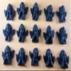 12 x Edible 3D 30mm Cherubs icing toppers, cake cupcakes decorations T061 (Black) view 2