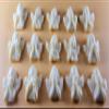 12 x Edible 3D 30mm Cherubs icing toppers, cake cupcakes decorations T061 (Pearl Ivory) view 1