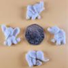 16 x Edible 3D 25mm Elephant Set, icing toppers, cake cupcakes decorations T071 (Yellow) view 3