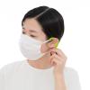 BELLIFFY 5pcs Silicone Ear Saver Hooks Comfortable Soft Ear Covers for Mask Straps in White Black Blue Yellow Green view 4