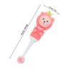 MAGICLULU 2pcs Cute Boys and Girls Toothbrush Years Extra Soft Manual Boy Girl Toothbrush Round Head and Fruits Cartoon Design for Girl's Oral Care view 2