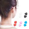 10 Pairs Eyeglasses Ear Grips for Sunglasses Reading Glass Heart Shape Glasses Antislip Sleeves Accessories Soft Silicone Antislip view 2