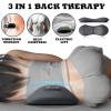 2026 3 in 1 Back Therapy, 3-in-1 Back Massager, 135Golden Curvature, Spinal Traction, Therapeutic Heat, and Vibration Massage,Promote Relaxation in The Back (Grey) view 2