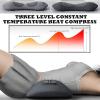 2026 3 in 1 Back Therapy, 3-in-1 Back Massager, 135Golden Curvature, Spinal Traction, Therapeutic Heat, and Vibration Massage,Promote Relaxation in The Back (Grey) view 4