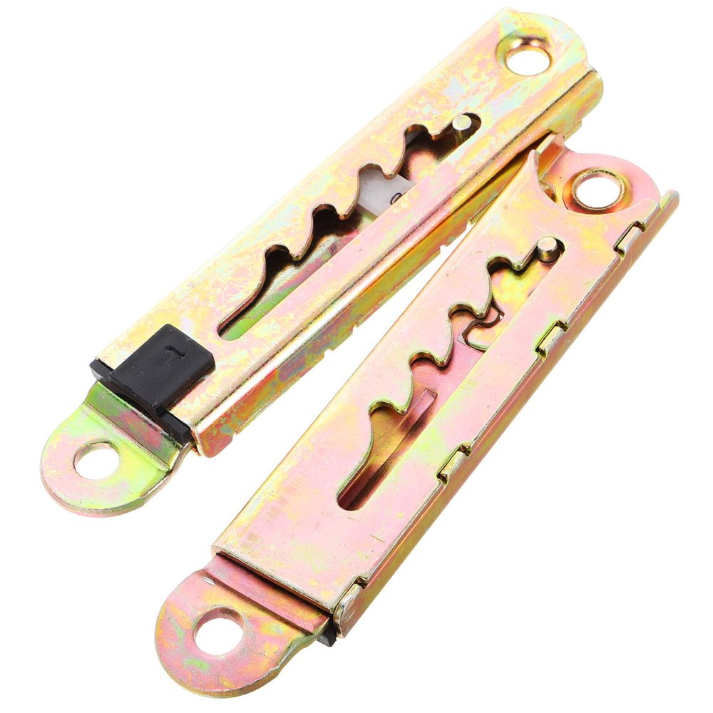 HAMPPLIES Massage Couch Bed Riser 2pcs Iron Furniture Riser Hinge Adjustable Height Rods for Salon Spa Beds Replacement Parts Spa Equipment Accessories