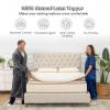 100% Natural Latex, 10cm Thickness, 70x190cm (27x75in), 4IN Compression, No Deformation, Honeycomb Ventilation, Soft & Comfortable, Eco-Friendly Sleep Solution view 2