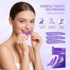 14 Pcs Purple Teeth Whitening Strips, Whitening Strips, Teeth Whiten Strip, Combining Whiter Tooth and Colour Correction view 3