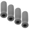 Mipcase 4pcs Non-Slip Foam Walking Cane Handle Grips for Elderly Crutches Reusable Crutch Handle Wraps Grey Soft Comfortable Support for Mobility Aid view 1