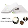 100% Natural Latex, 7.5cm Thick, 100x200cm (39x79in), Non-Deforming, Compression Resistant, Honeycomb Ventilation, Soft & Comfortable, Eco-Friendly Rubber view 3