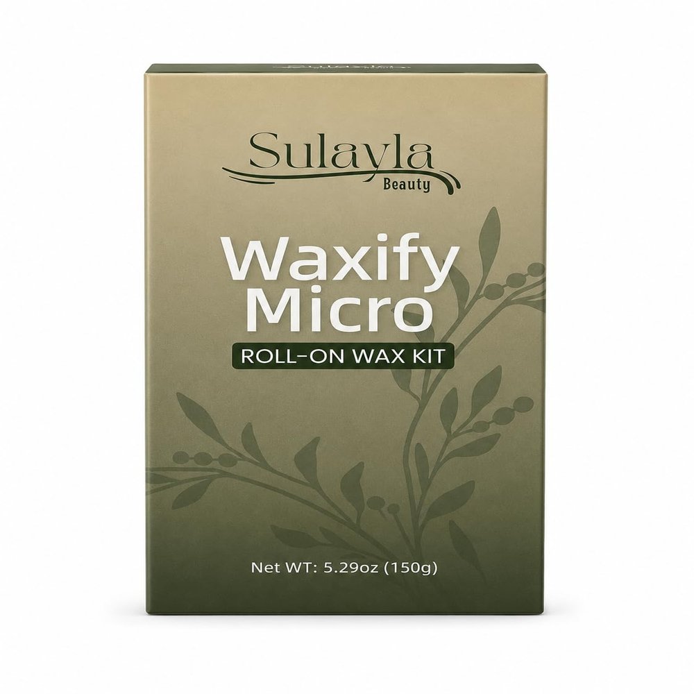 Waxify Micro Microwaveable Roll-On Sugar Wax Kit for Hair Removal 150g
