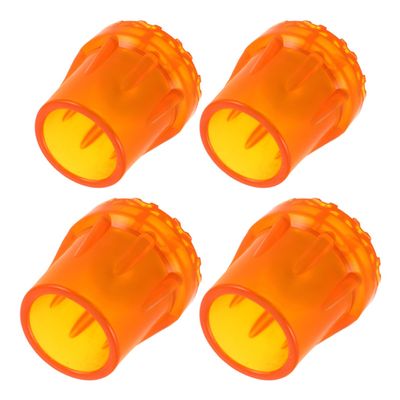 SECFOU 8pcs Underarm Cane Foot Pad Oxford Non-Slip Tips Replacement for Walking Poles Crutches for Outdoor Use