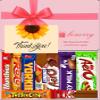Benerry Chocolate Gift Box Hamper - 9 Treats Thank You Gift - Assorted Sweet Box of Chocolates
