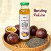 iCan Products Rita Chia Seed Drink 315ml Glass Bottles x24 Single Flavour Box Mango, Passionfruit, Peach, Strawberry or Cherry with Chia Seed Jelly Pieces (Passion Fruit) view 3