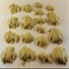 18 x Edible 3D 40mm Fish Set, icing toppers, cake cupcakes decorations T073 (Honey Gold) view 1