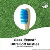The Turtle Tribe Bamboo Eco Toothbrush, Kids 4 Pack, Ultra Soft Bristles, Every Purchase Funds Ocean Conservation Charities, Natural and Biodegradable Handle view 4