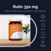 Vitaler's Rutin 350 mg 60 Capsules, 2 Months Supply, Vegan, No Preservatives, Pure Composition view 3