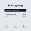 Vitaler's Rutin 350 mg 60 Capsules, 2 Months Supply, Vegan, No Preservatives, Pure Composition view 4