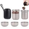 Titanium Tea Set Outdoor Teaware Kit view 1