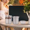 Titanium Tea Set Outdoor Teaware Kit view 3