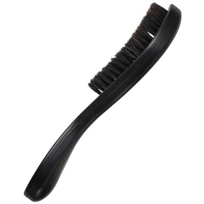 ASAKKURA Wooden Handle Beard Brush for Men and Women with Boar Bristle, Lightweight and Smooth Combing Experience, for Beard and Mustache Grooming, Compact Size Easily Fits into Your Bag