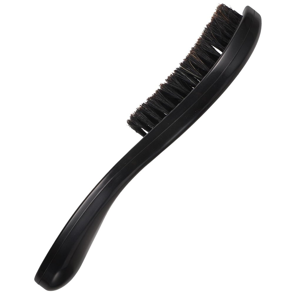 ASAKKURA Wooden Handle Beard Brush for Men and Women with Boar Bristle, Lightweight and Smooth Combing Experience, for Beard and Mustache Grooming, Compact Size Easily Fits into Your Bag