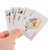 Hemobllo Braille Poker Playing Cards with High-Contrast Large Print for Blind and Visually Impaired Adults, Braille Game Cards for Learning and Entertainment, Suitable for Random Color view 3