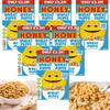 Honey Wheat Puffs Cereals 520g - Healthy Breakfast Cereals - High Fiber - Fortified With Vitamins and Iron (9 x Packs) view 1