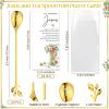 Skybooly 24 Pcs Christian Tea Party Favors Jesus Teaspoons Glass Jar with Prayer Cards 6.5" Coffee Spoons Souvenirs for Tea Party Church Christmas Easter Family Reunion Gifts (Gold) view 3