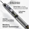 7AM2M Ultrasonic Electric Toothbrush with 6 Brush Heads for Adults&Kids, Type C Rehargeable, One Charge for 120 Days, 5 Modes&40000VPM Powered Toothbrush, 2 Minutes Built in Smart Timer, Purple view 3