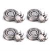 4 Pack | Replacement Heads Double Rings for Electric Shavers Compatible with Freebird FlexSeries Pro Electric Head Shaver view 1