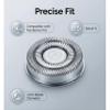 4 Pack | Replacement Heads Double Rings for Electric Shavers Compatible with Freebird FlexSeries Pro Electric Head Shaver view 2