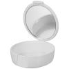 CTIRCHIU Denture Storage Box White Small Plastic False Teeth Container Orthodontic Case for Travel and Daily Use view 1