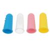 POPETPOP 4pcs Silicone Finger Toothbrush Set, Soft Food-Grade Silicone Finger Toothbrush for Oral Care, Double-Sided Teeth Cleaning Brush, Suitable for Newborns view 4