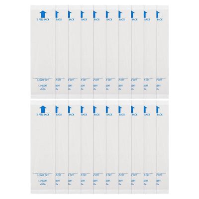 Hemobllo 150pcs Disposable Paper Thermometer Covers for Clinics Safe Protective Sleeve Covers for Electric Thermometer Probe