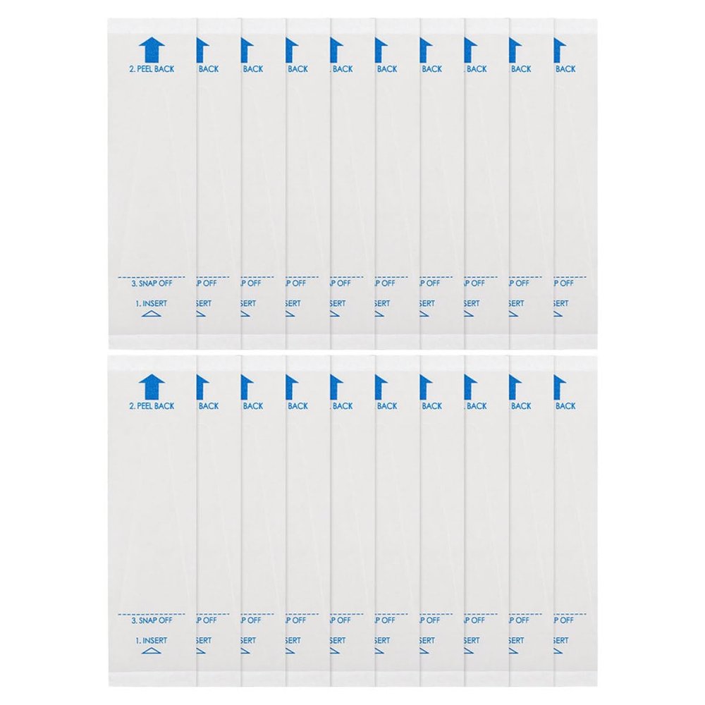 Hemobllo 150pcs Disposable Paper Thermometer Covers for Clinics Safe Protective Sleeve Covers for Electric Thermometer Probe