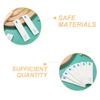 Hemobllo 150pcs Disposable Paper Thermometer Covers for Clinics Safe Protective Sleeve Covers for Electric Thermometer Probe view 3