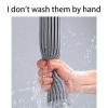 Sponge Mop, Self-squeezing Highly-Absorbent Sponge Mop For Cleaning Floors ,2 Spongee Head Refills Floor Mops, Absorbent Roller Mops With Hanger Hole For Balcony, Kitchen view 3