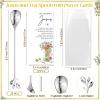 Skybooly 12 Pcs Christian Tea Party Favors Jesus Teaspoons Glass Jar with Prayer Cards 6.5" Coffee Spoons Souvenirs for Tea Party Church Christmas Easter Family Reunion Gifts (Silvery) view 3