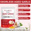 Aged Garlic Extract 7500mg Odorless Softgels High Potency Garlic Supplement for Heart & Immune Support, Antioxidant Herbal Capsules, Non-GMO, All-Natural Wellness Daily Supplement view 2