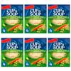 Cup a Soup Cream of Vegetable with Croutons, Instant Soup, 4 Sachets per Box, Pack of 6, 122g, Low Fat, Suitable for Vegetarians