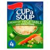 Cup a Soup Cream of Vegetable with Croutons, Instant Soup, 4 Sachets per Box, Pack of 6, 122g, Low Fat, Suitable for Vegetarians view 3