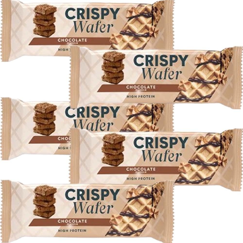 Crispy Wafer 5-Pack Light & Crunchy Healthy Chocolate Wafer Biscuits, Delicious Anytime Treat for Sharing - myptn