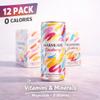 Clean Energy Drink Without Caffeine Marmoris Cocoberry, Zero Sugar, No Crash, Coconut & Berry, Magnesium & B Vitamins, 250ml x 12 view 4