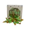 300g Square Window Star Pattern Box of Hard Boiled Chocolate Limes Sweets view 1