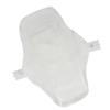 Zanthicia Super Thin Soft Reusable Menstrual Pad Extra Long Cotton Panty Liner Options for Daily Menstrual Comfort Cotton Panty Liner for Women Extra Long Unscented, White, 18cm view 3