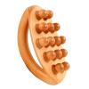 Wooden Massage Brush - Portable Wooden Massage Tool Trigger Point Tool Sculpting Roller Tool Muscle Relaxation Device | Body co view 1