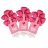 3x Milk Chocolate Hearts Bag Heart-Shaped Milk Chocolate Sweets Valentines Day Gift for Him, Her or Someone Special, Valentines Sweets view 1