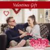 3x Milk Chocolate Hearts Bag Heart-Shaped Milk Chocolate Sweets Valentines Day Gift for Him, Her or Someone Special, Valentines Sweets view 3