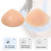Concave Bottom Silicone Breast Forms 2XL Skincolor, Triangle Shape Breathable Bra Pad Enhancers for Mastectomy(X-Large) view 2